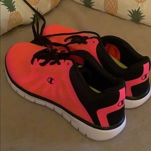 Nwot champion shoes. Neon pink. Size 8.5.